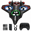 RC Fighter Jet Drone with LED Lights | Remote Control Quadcopter for Kids & Adults